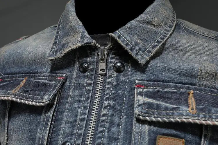 Klaus™ | Vintage Denim Jacke